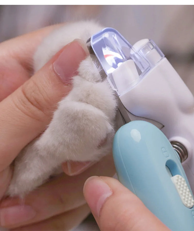 LED Pet Nail Trimmer – Gentle, Stress-Free Grooming