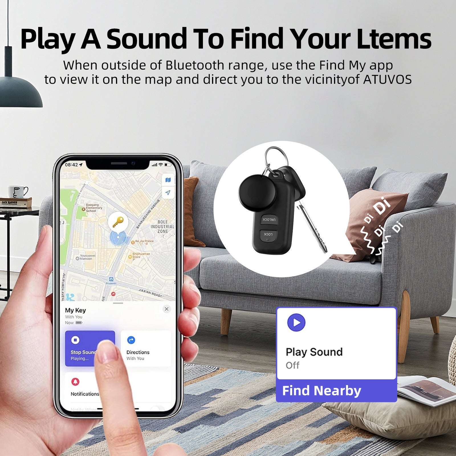 Smart GPS Pet Tracker for Dogs and Cats