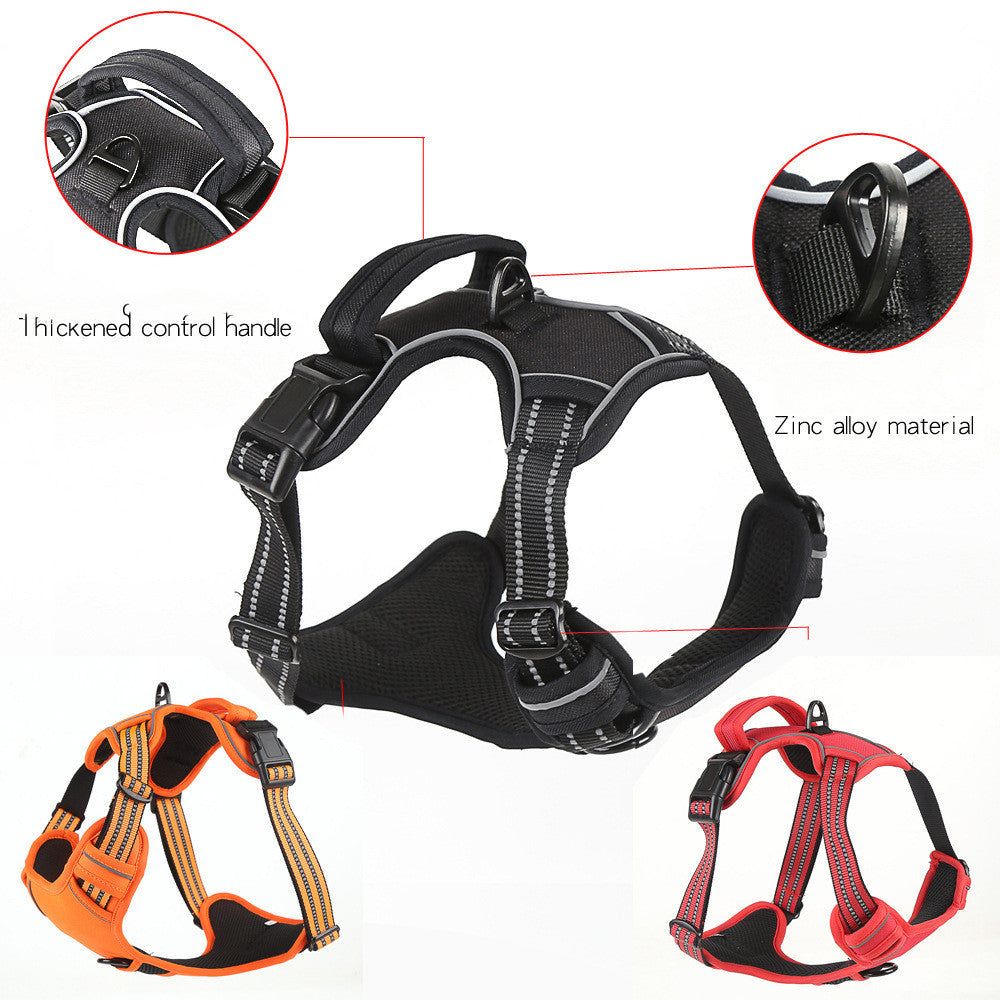 “No-Pull Dog Harness – Secure, Safe, Breathable