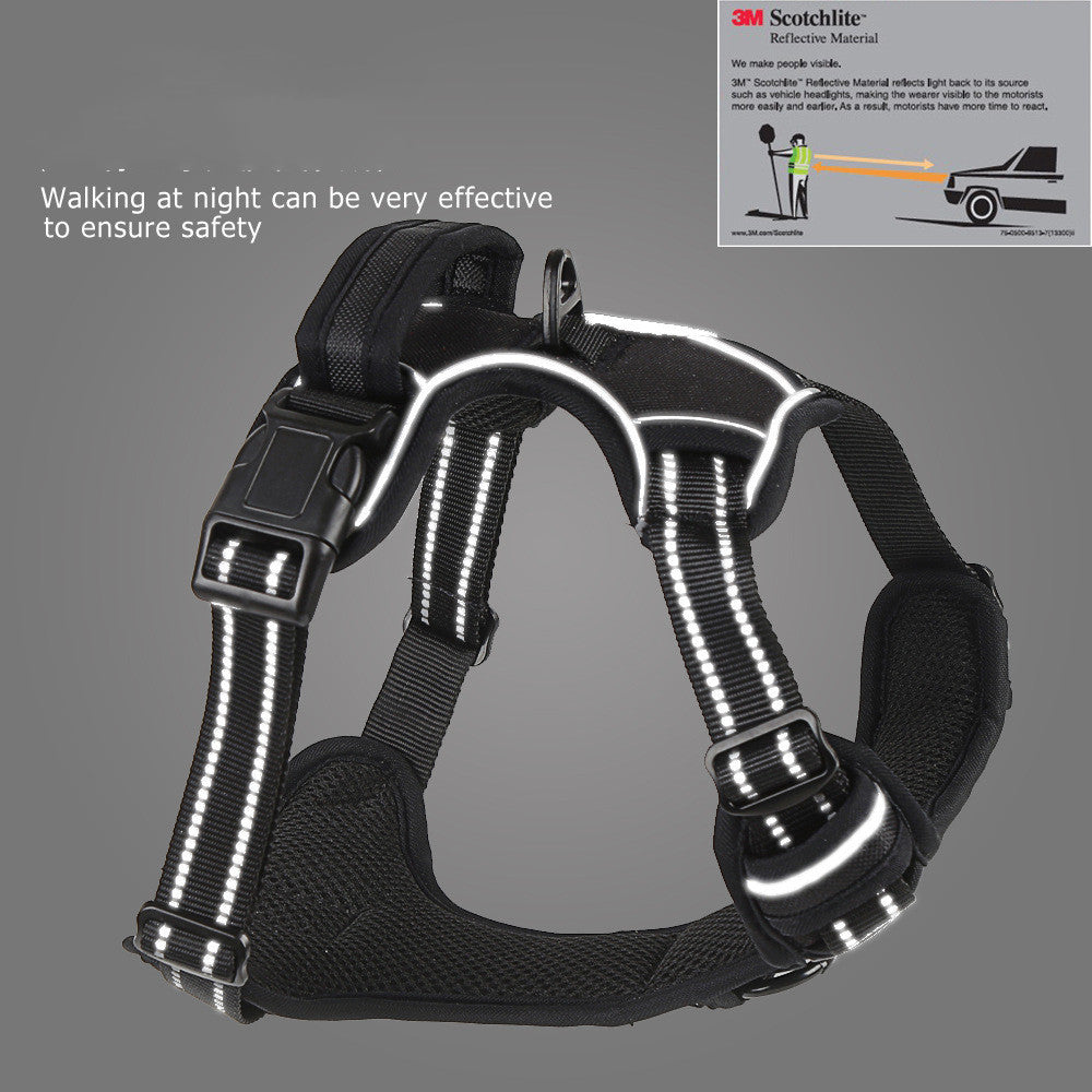 “No-Pull Dog Harness – Secure, Safe, Breathable
