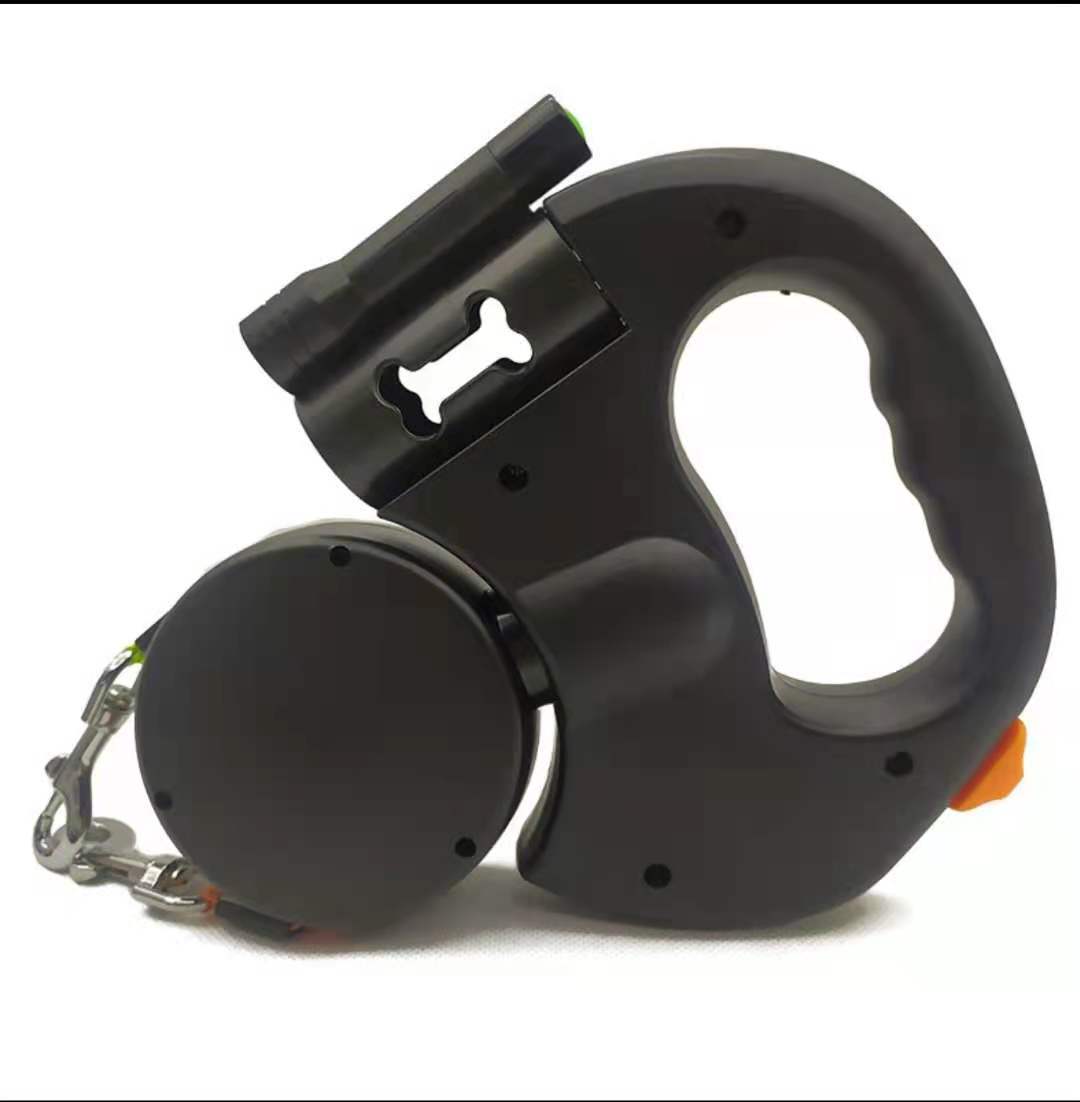 360° Swivel Retractable Leash for Two Dogs