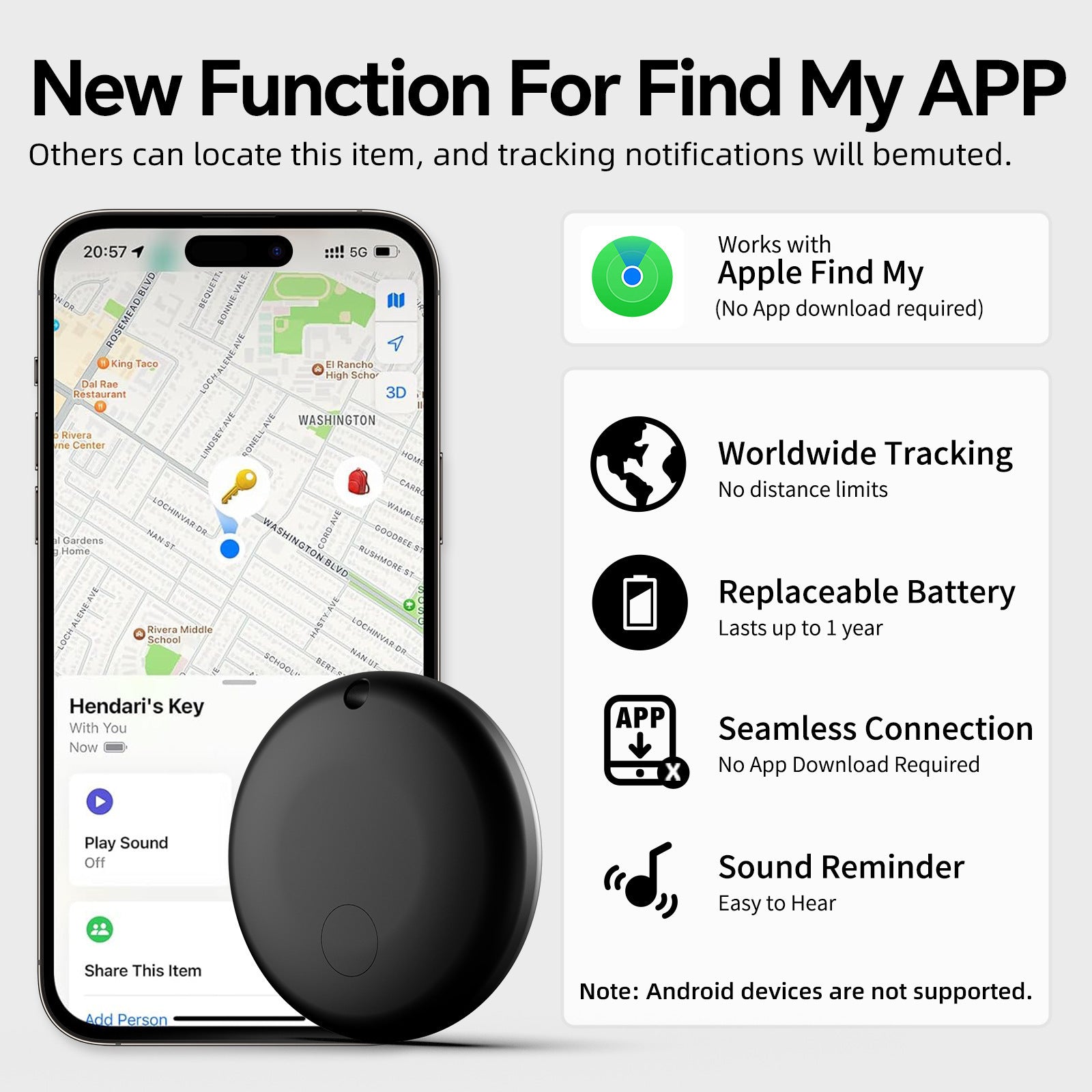 Smart GPS Pet Tracker for Dogs and Cats