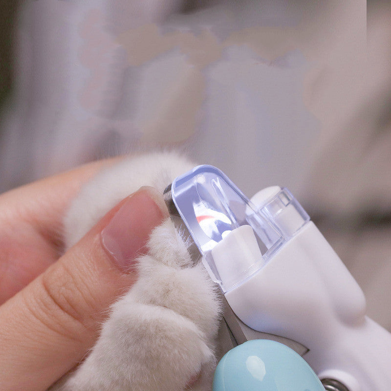 LED Pet Nail Trimmer – Gentle, Stress-Free Grooming