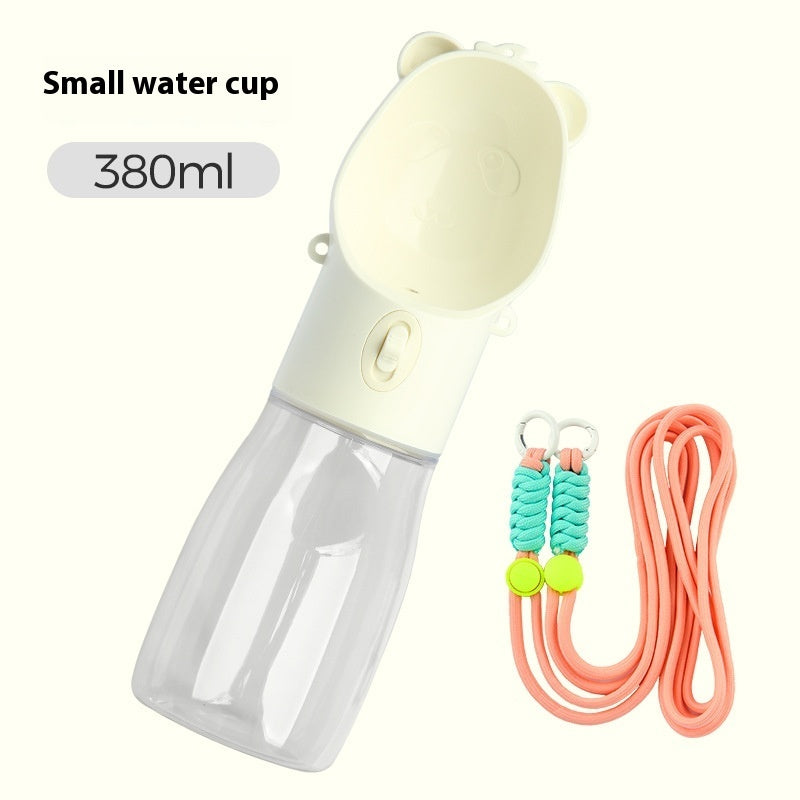 Portable Dog & Cat Water Bottle with Feeder