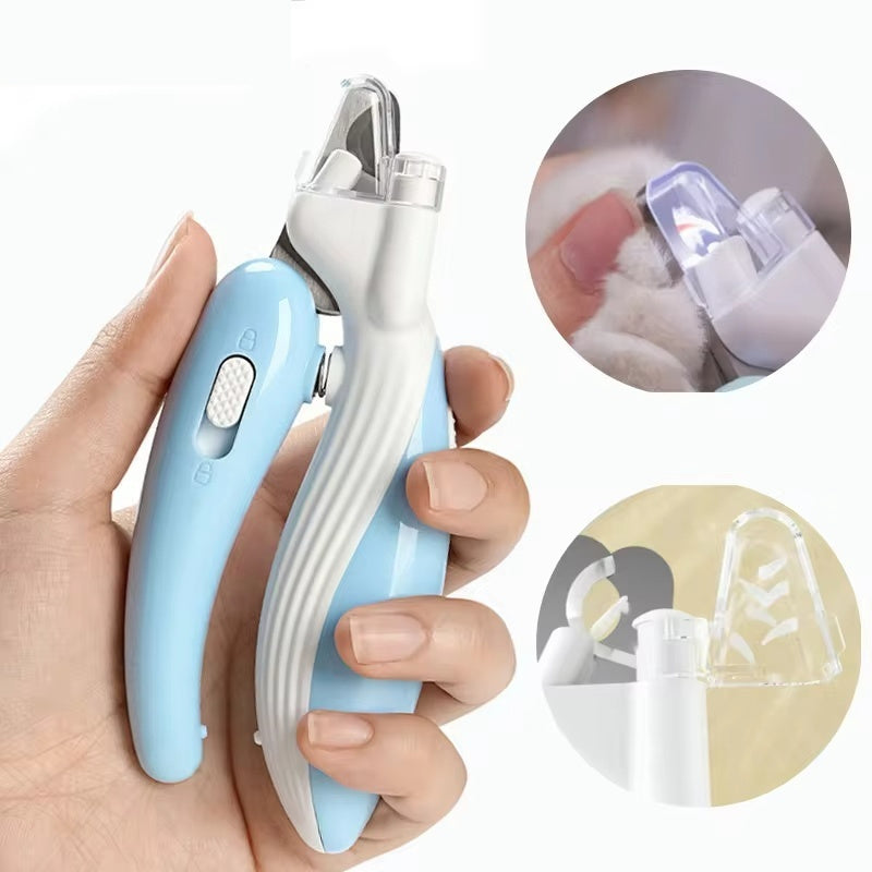 LED Pet Nail Trimmer – Gentle, Stress-Free Grooming